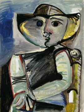 Personaje Mujer sentada 1971 Pablo Picasso Pinturas al óleo